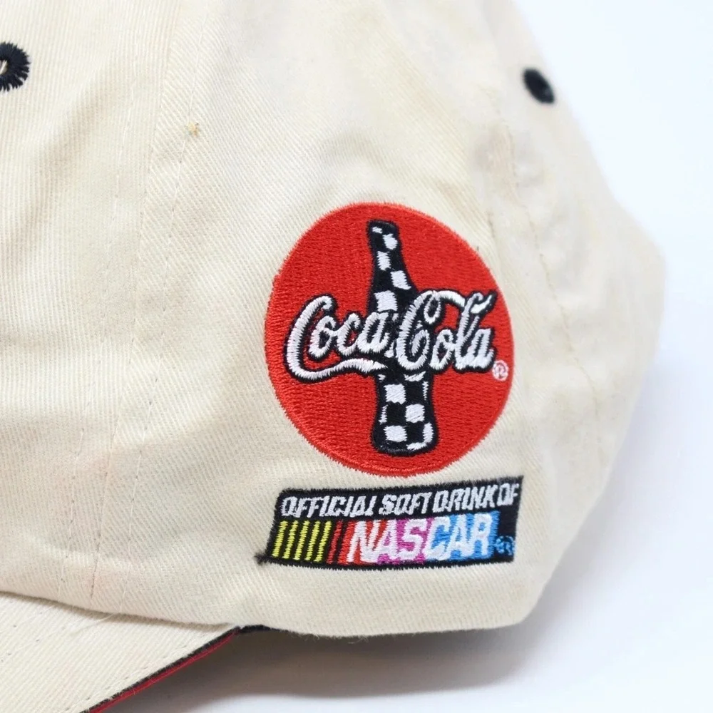 Coca Cola Steve Park Nascar Hat #1 2003 Coke Racing Family Logo Baseball Dad Cap